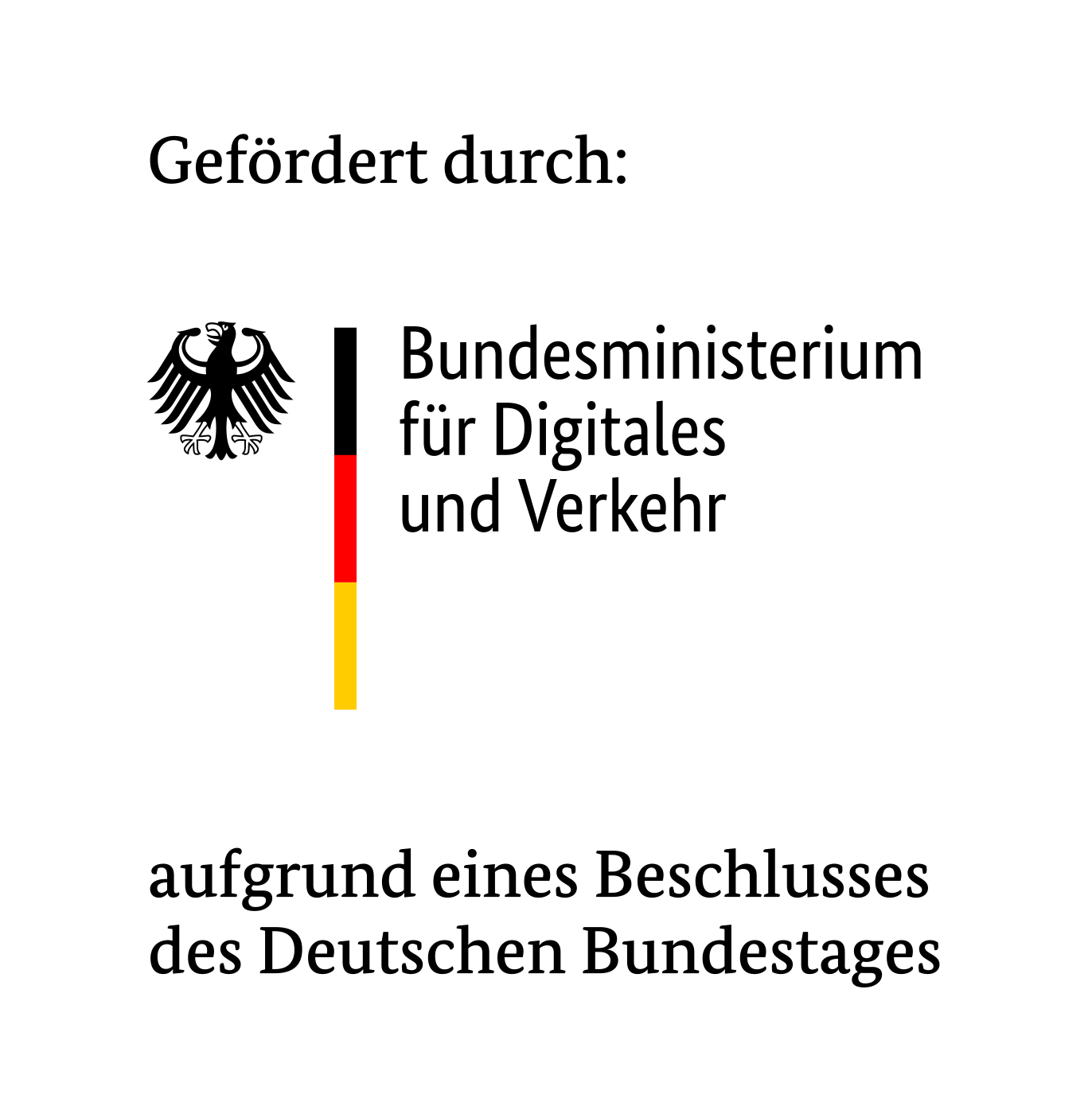 Logo Bundesministerium Digitales und Verkehr